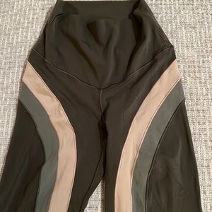 Aerie high waisted olive green/khaki leggings